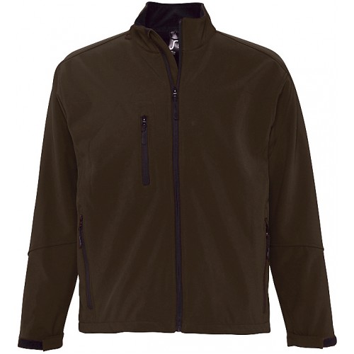 CASACO SOFTSHELL C/ FECHO RELAX CHOCOLATE CASACO SOFTSHELL C/ FECHO RELAX CHOCOLATE